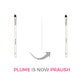 Plume P11 - Flat Synthetic Cut Crease Eye Brush