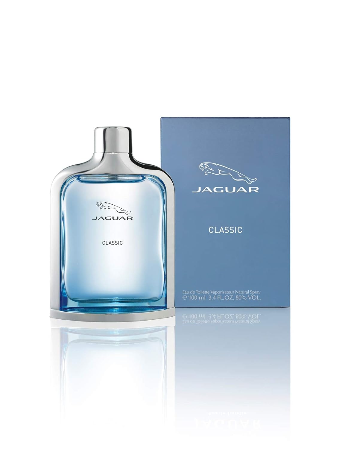 JAGUAR Classic Blue Eau De Toilette - 100 Ml (For Men, Floral)