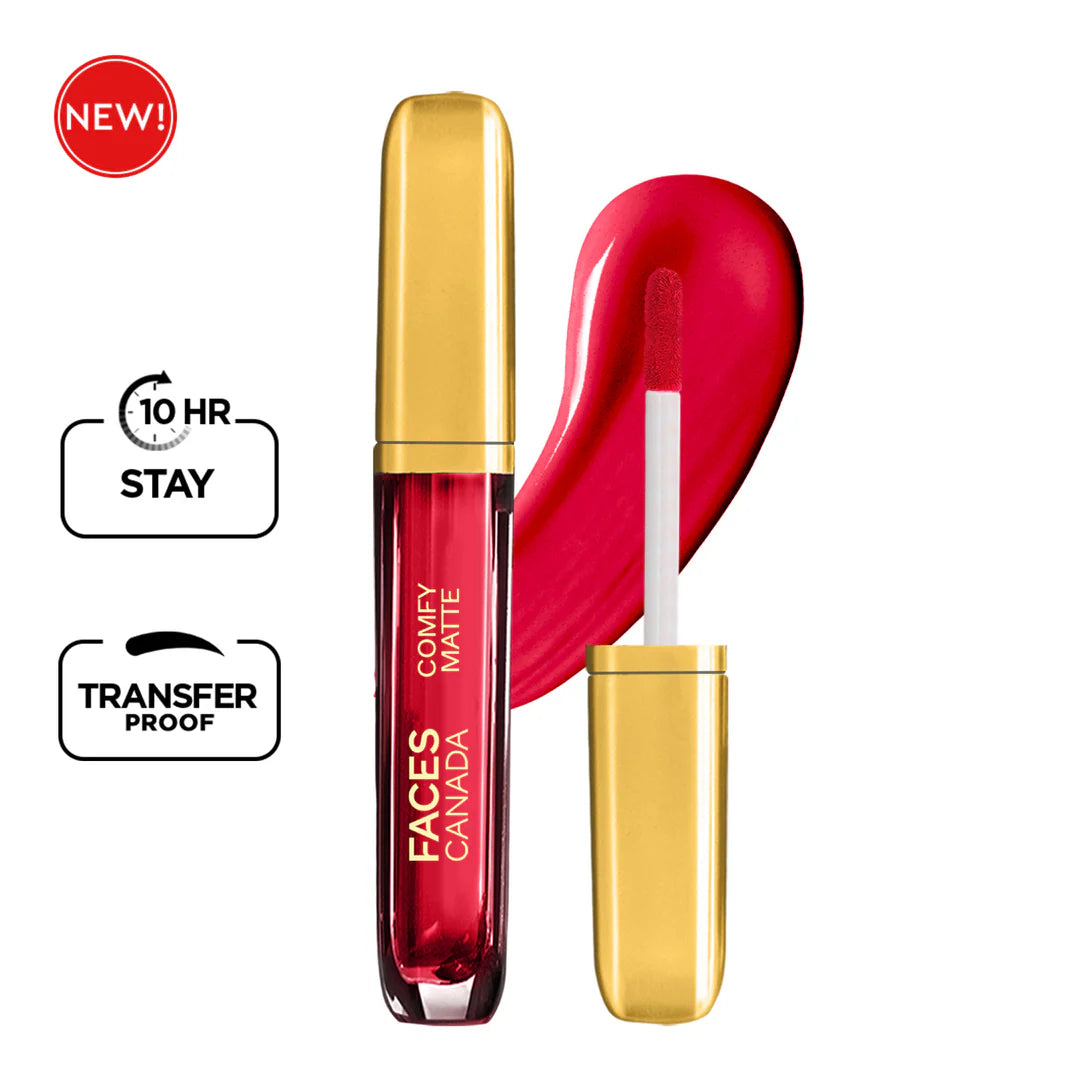 Faces Canada Comfy Matte Liquid Lipstick