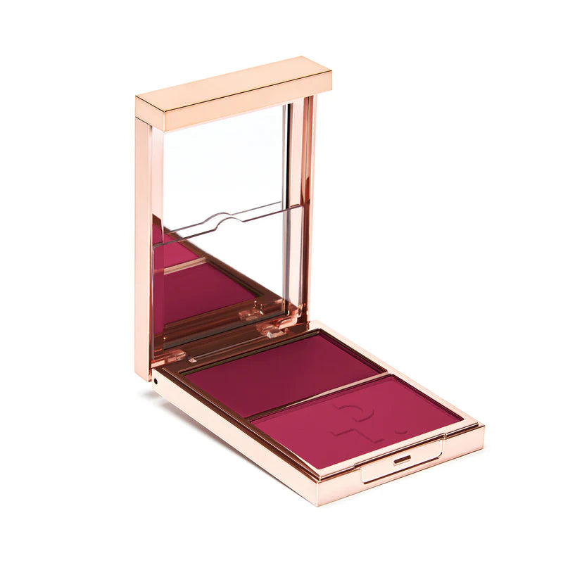 Patrick Ta For Face Double-Take Creme & Powder Blush Duo Creme Double Tenue & Poudre Blush