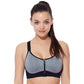 Enamor SB11 High Impact Sports Bra - Padded • Wirefree • Front Zipper