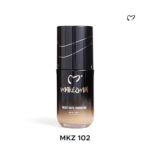 MAKEZMIA VELVET MATT FOUNDATION 60ml