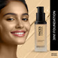 FACES CANADA Flawless Matte Foundation 30 ml | 3-in-1 Foundation + Moisturizer + Concealer | 12 HR Hydration + SPF 18 | Full HD Matte Coverage | Lightweight | Anti Ageing
