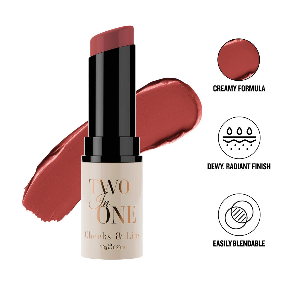 Character Cosmetics Two In One - Cheeks & Lips 6g