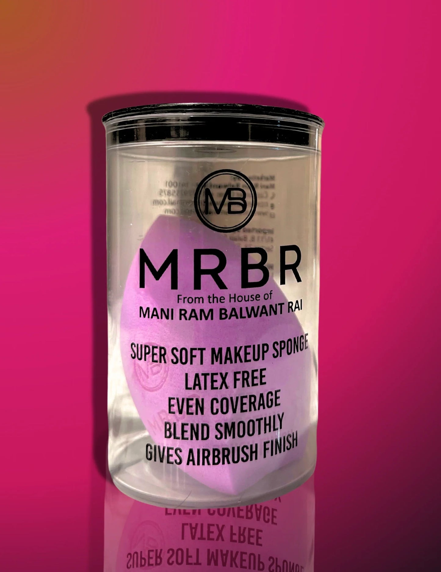 MRBR SUPER SOFT MAKEUP SPONGE LATEX FREE EVEN COVERAGE