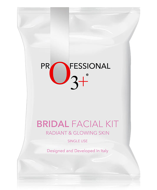 O3+ PROFESSIONAL Bridal Facial Kit for Radiant & Glowing Skin Single Use