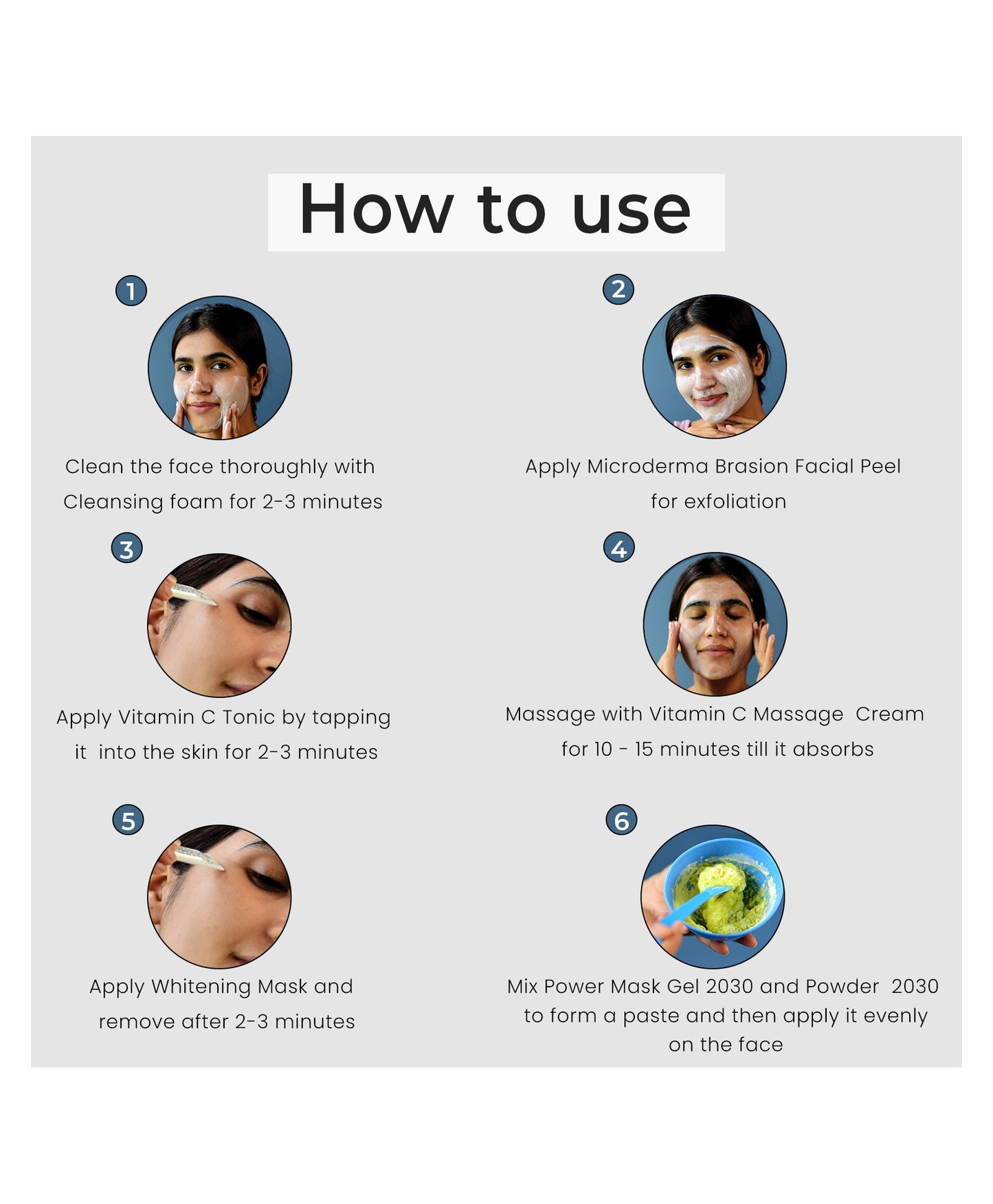 O3+ Bridal Facial Kit Vitamin C Glowing Skin (67g+69ml)