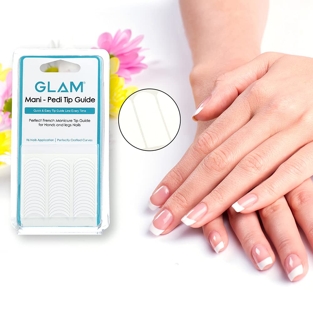 Glam 21 French Manicure Strips - AC41