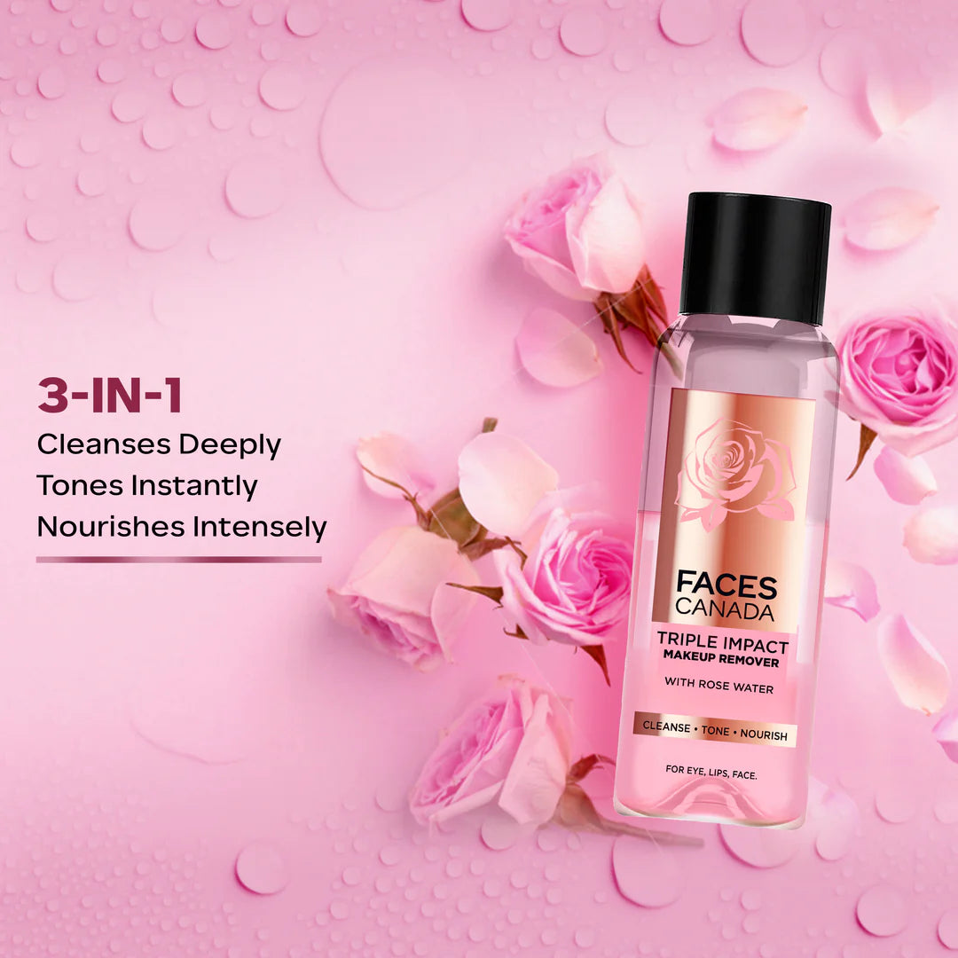 Faces Canada Triple Impact Makeup Remover 120ml
