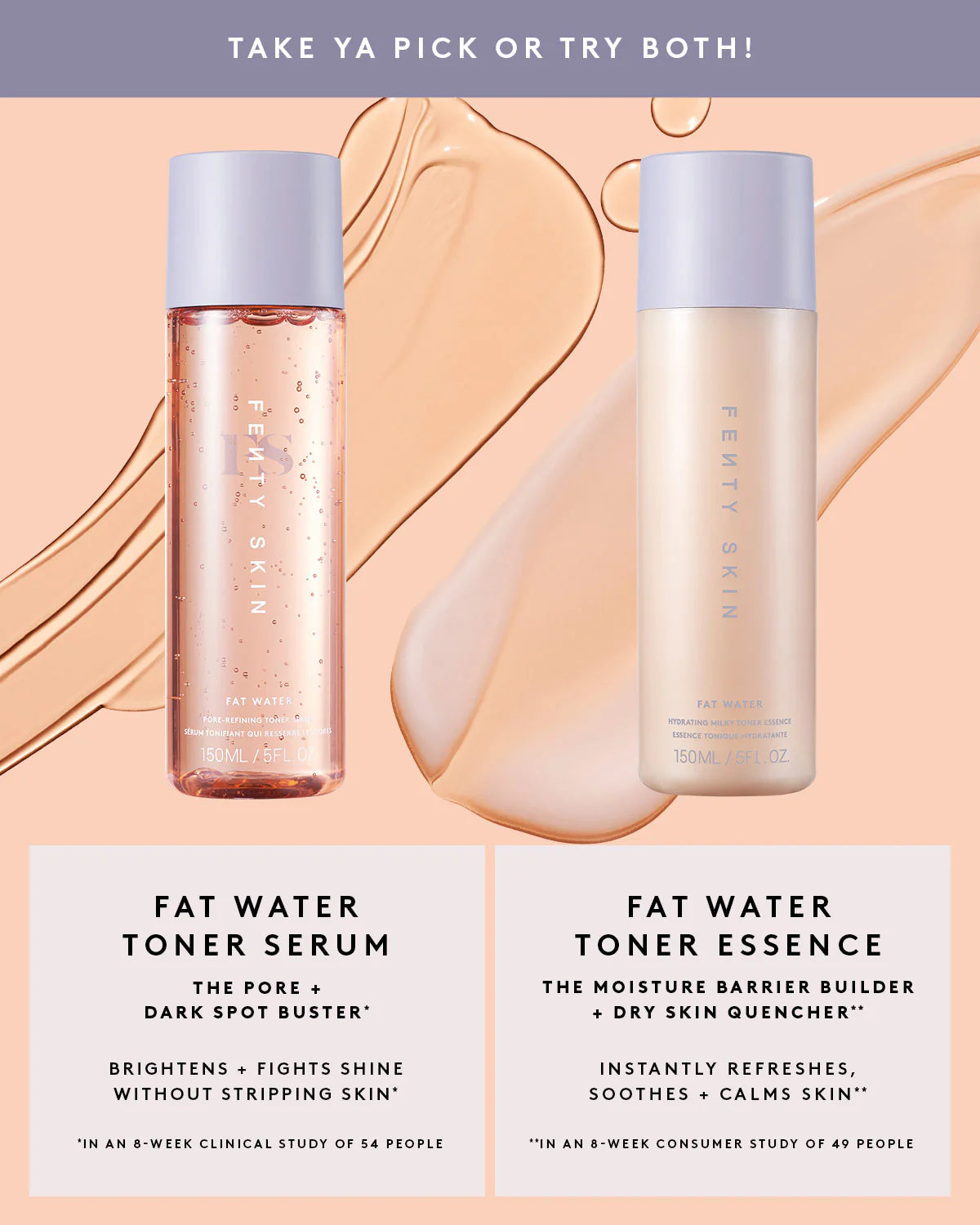 Fenty Skin Fat Water Hydrating Milky Toner Essence 150ml