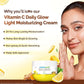 Mamaearth Vitamin C Daily Glow Light Moisturizing Cream with Vitamin C & Turmeric For Face, Hand & Body | 24H Moisturization | Quick Absorbing, Non-Greasy | Soft Moisturizer 200g