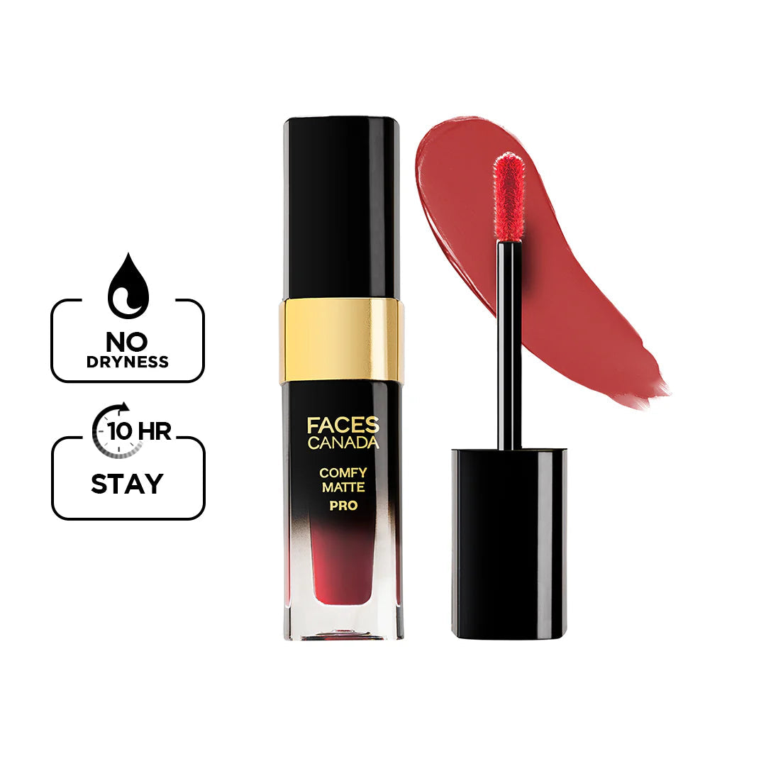 Faces Canada Comfy Matte Pro Lip Color Macadamia Oil & Olive Butter 5.5ml