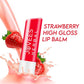 Jovees Herbal Strawberry High Gloss Lip Balm For Soft, Glossy And Supple Lips | 24 Hour Hydration | Rejuvenates Dark, Pigmented, Dry, Chapped And Discoloration Lips 5g