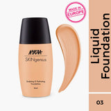 Nykaa SKINgenius Sculpting & Hydrating Dewy Foundation For Dry Skin 30ml