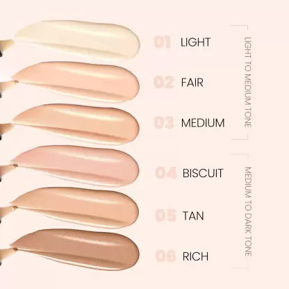 MARS BB Cream Skin Perfection Long Lasting Color -Correcting Foundation  (Biscuit, 30 ml)
