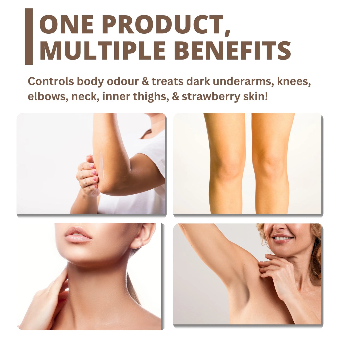 Perenne 7% Glycolic Acid Discoloration Treatment Spray for Skin Brightening | Controls Body Odour | Helps reduce the darkness and pigmentation of underarms, elbows, neck, knees, and inner thighs | Multiple purpose spray for Face, Body and Scalp | 100ml