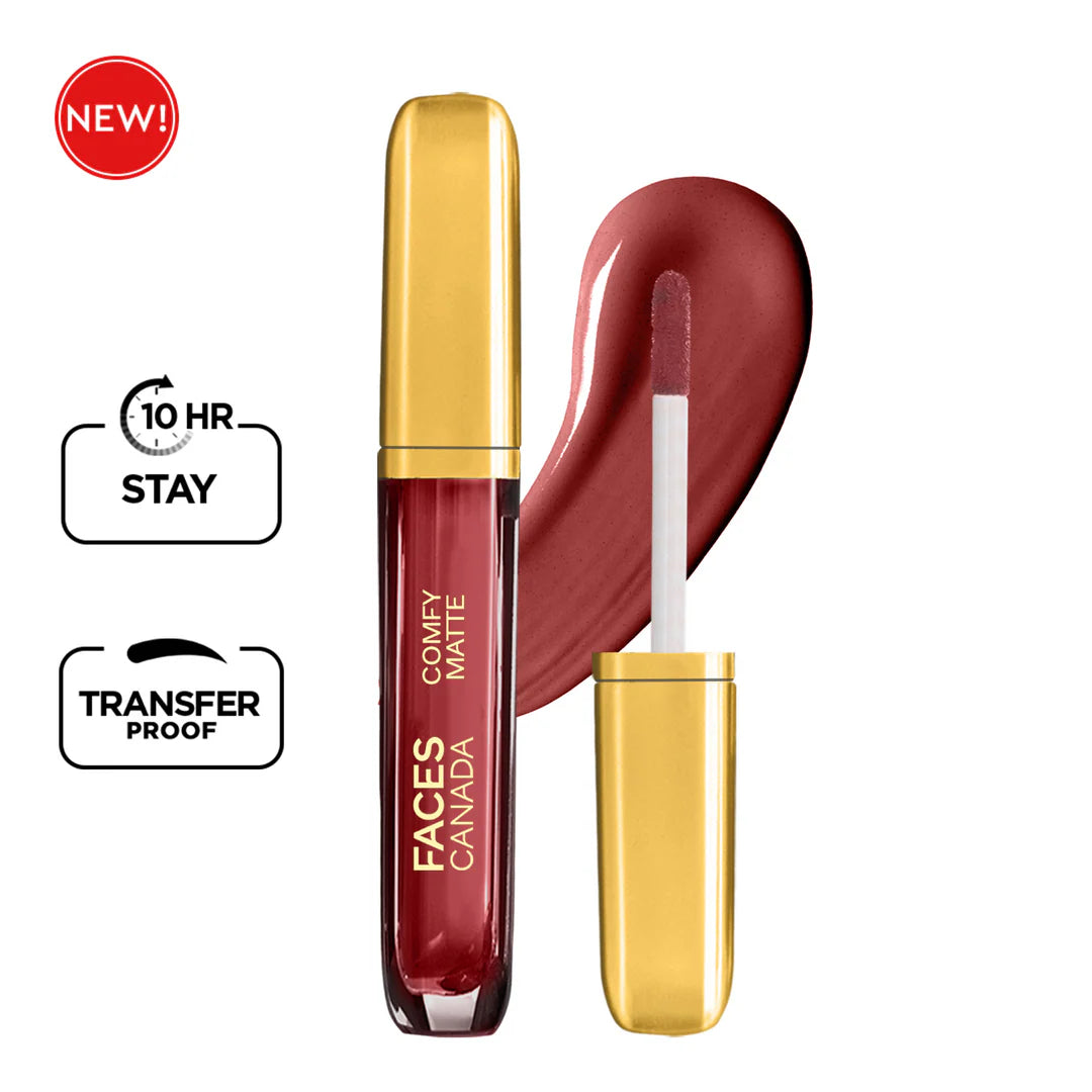 Faces Canada Comfy Matte Liquid Lipstick