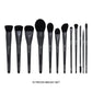 Forever52 Academic 12 Pcs Brush Set With 1 Sponge