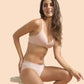 Enamor-A039 Perfect Coverage T-Shirt Bra - Supima Cotton Padded Wirefree Medium Coverage