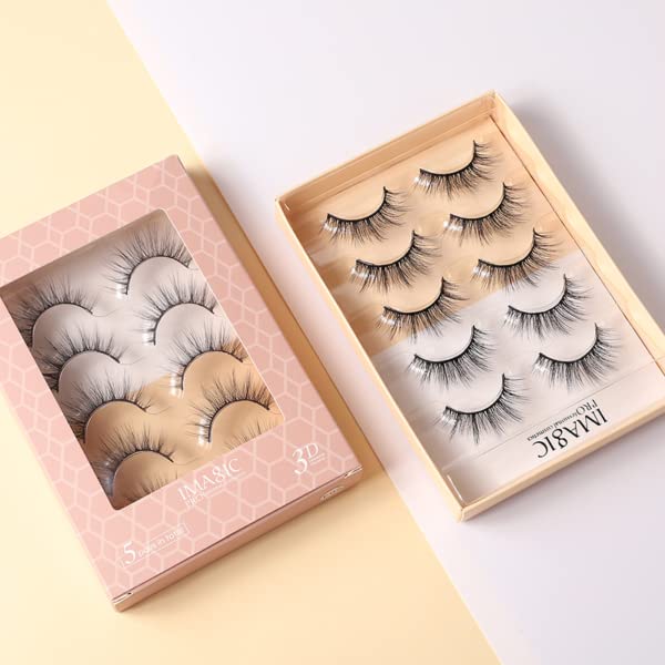 Imagic Makeup 3d Handmade Eyelashes 5 Pairs