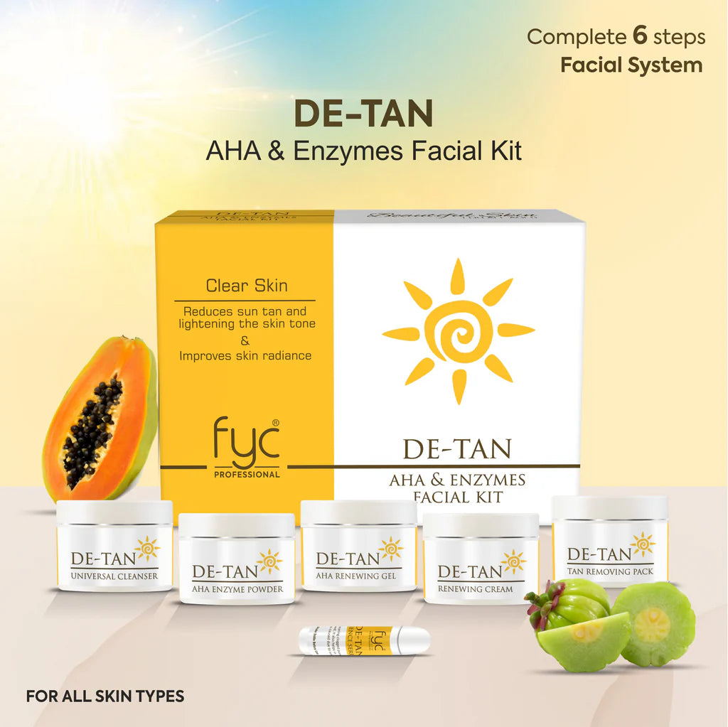 fyc Professional DE TAN AHA & ENZYMES FACIAL KIT