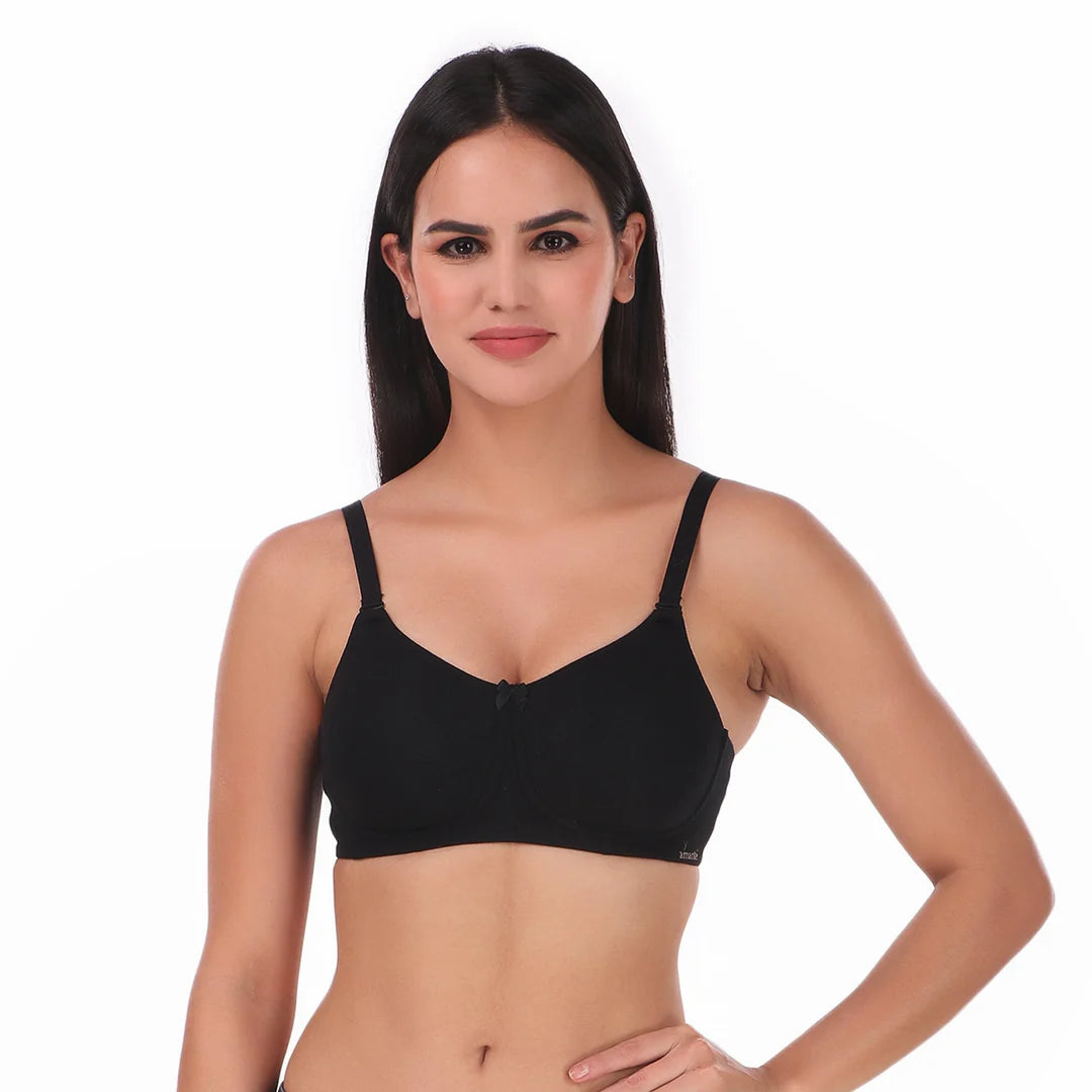 AMANTE-BRA75301 Essential Comfort Non-Padded Non-Wired Bra