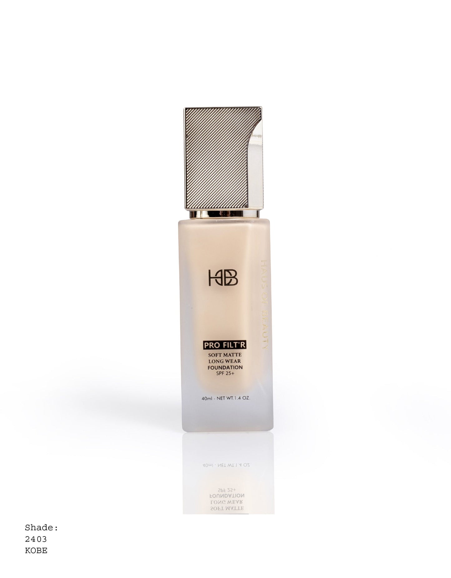 Haus of Beauty Pro Filt'r Soft Matte Long Wear Foundation Spf 25+ 40ml