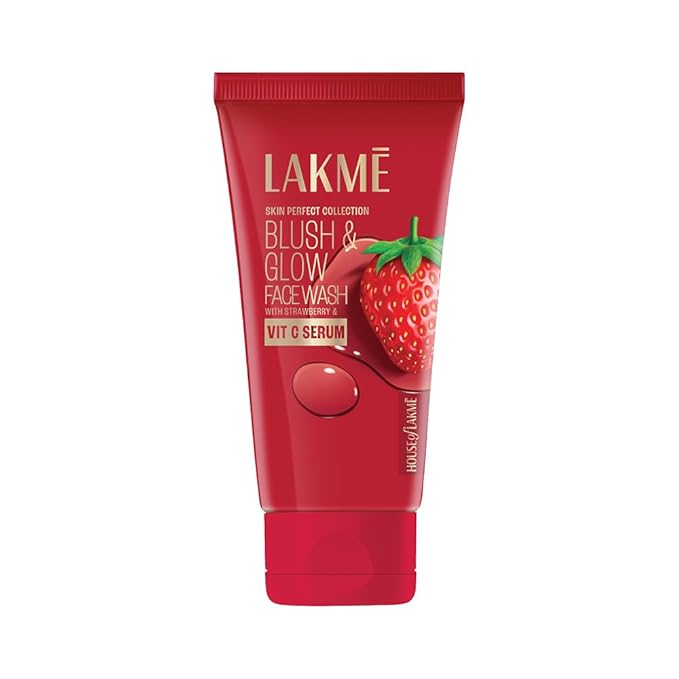 LAKMÉ Blush & Glow Exfoliating Face Wash with Vitamin C Serum 150g