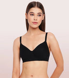 Enamor-A042 Side Support Shaper Classic Bra - Supima Cotton Non-Padded Wirefree
