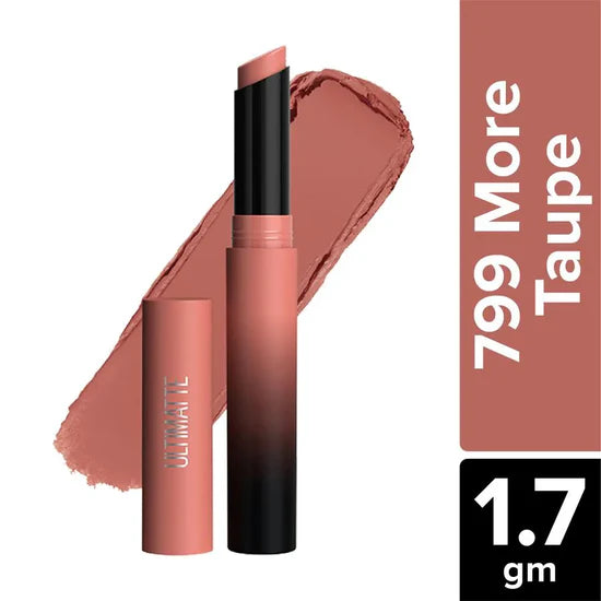 Maybelline New York Colour Sensational Ultimatte Lipstick Highly Pigmented Lightweight Formula 1.7gm