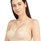 SONARI Cream Chikankari Bra