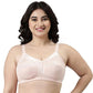 Enamor A014 Super Contouring M-Frame Full Support Bra - Supima Cotton, Non-Padded, Wirefree & Full Coverage