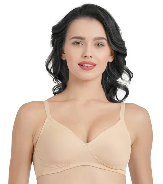 Enamor-A042 Side Support Shaper Classic Bra - Supima Cotton Non-Padded Wirefree