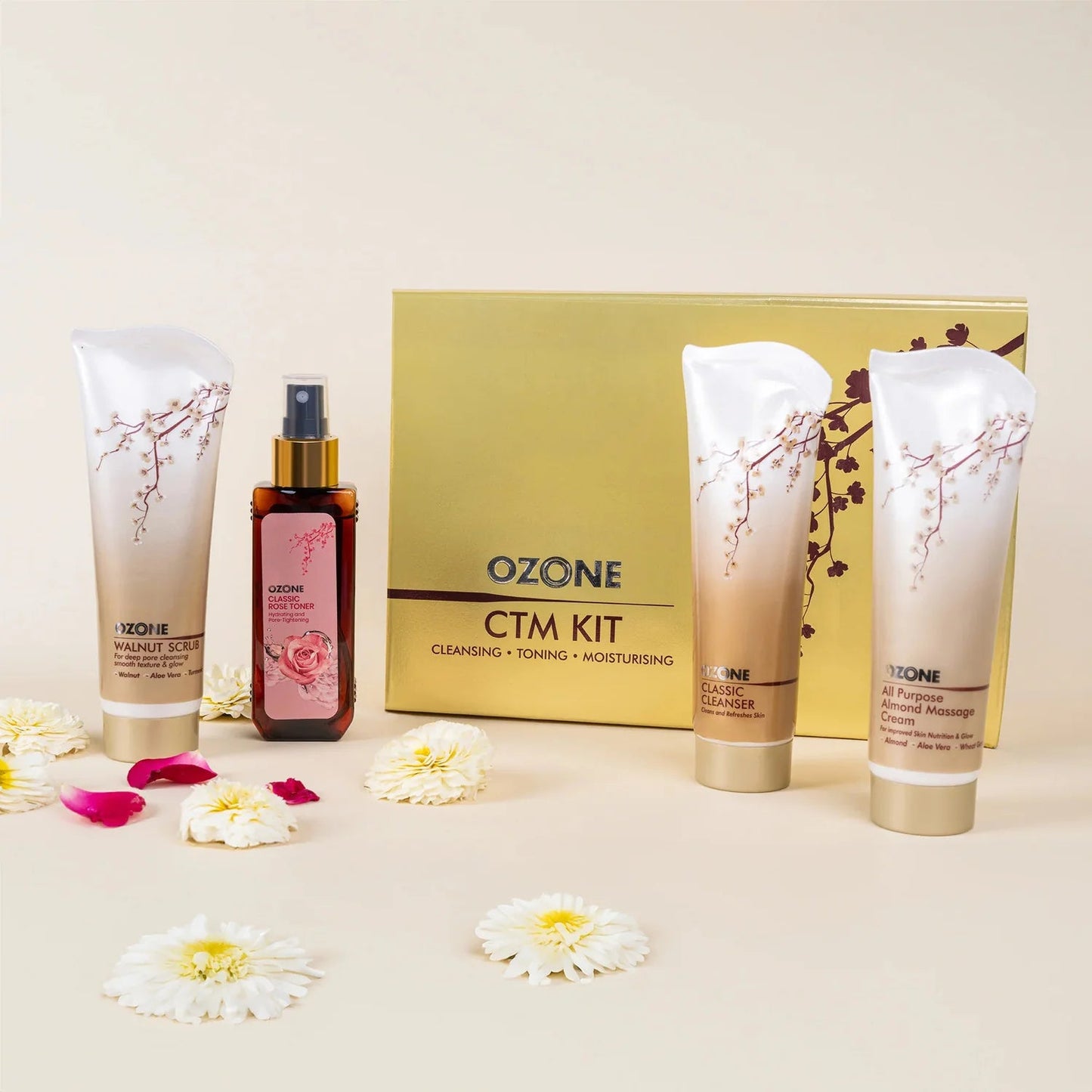 ozone CTM Kit Cleansing`Toning`Moisturising 300g + 100ml