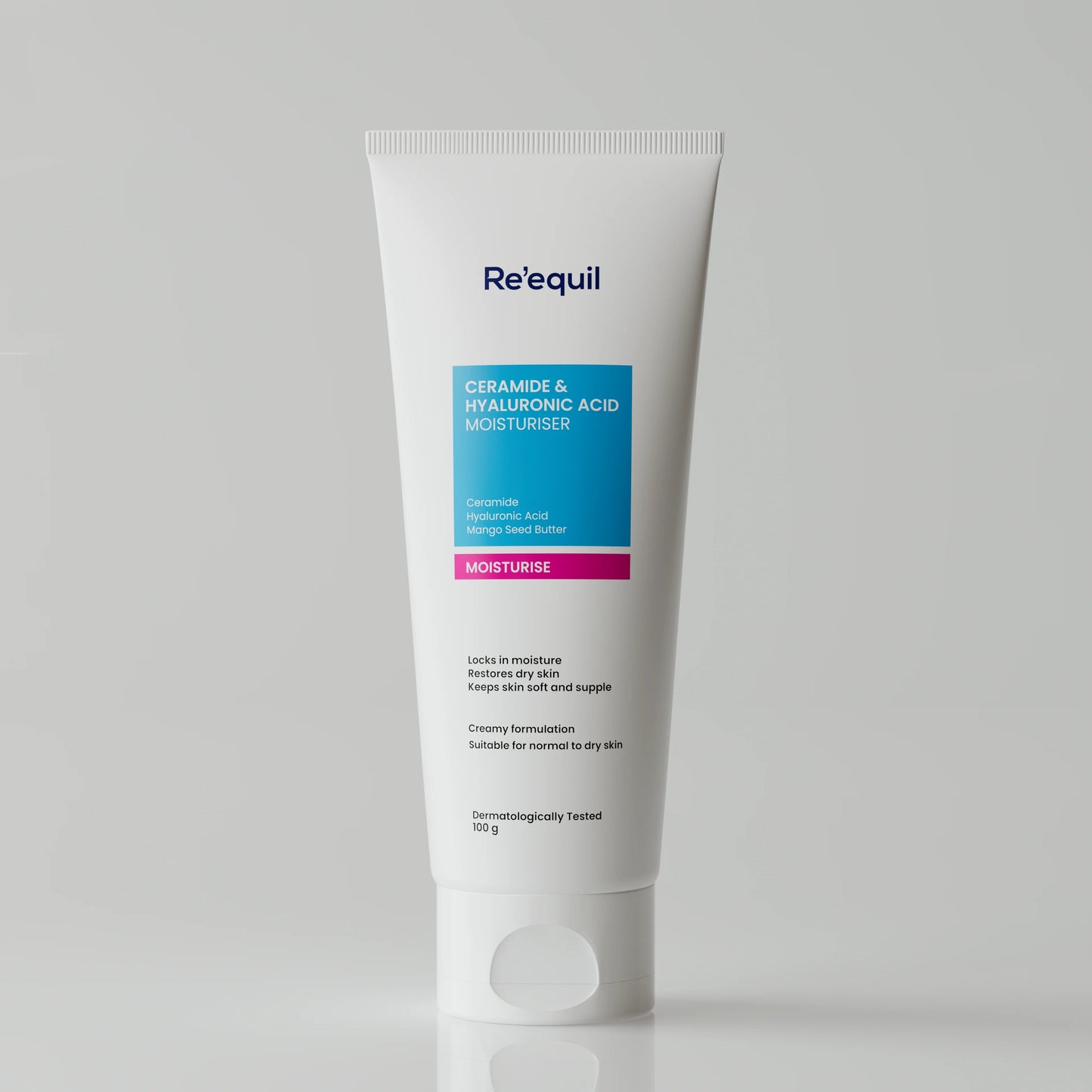 Re'equil Ceramide & Hyaluronic Acid Moisturiser 100g