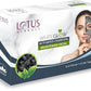 Lotus Herbals WhiteGlow Activated Charcoal Brightening 4 in 1 Facial Kit | Tea Tree | Oil Control & Anti Pollution | Salon Grade | All Skin Types | 188g