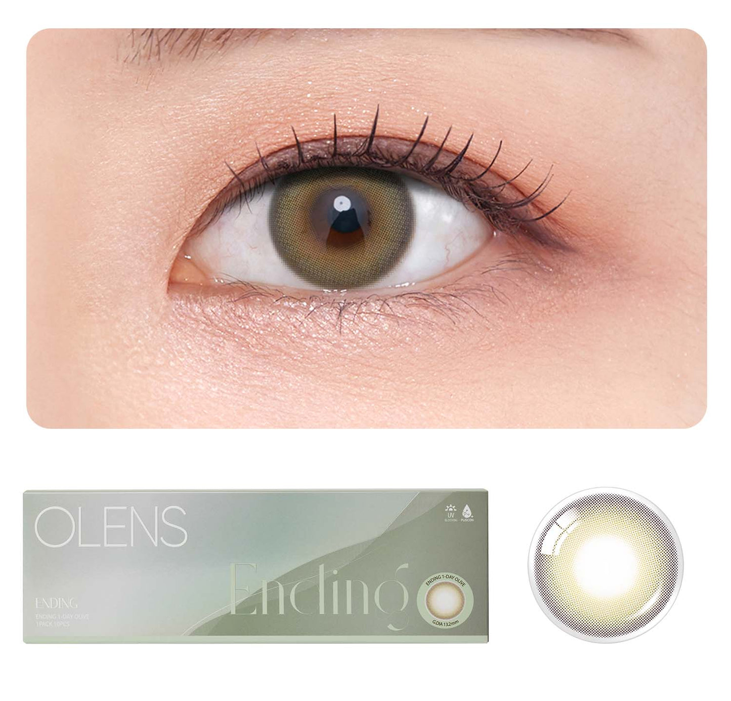 O-LENS 1 Day - Coloured Contact Lens (Daily) - 5 Pair(10pcs)