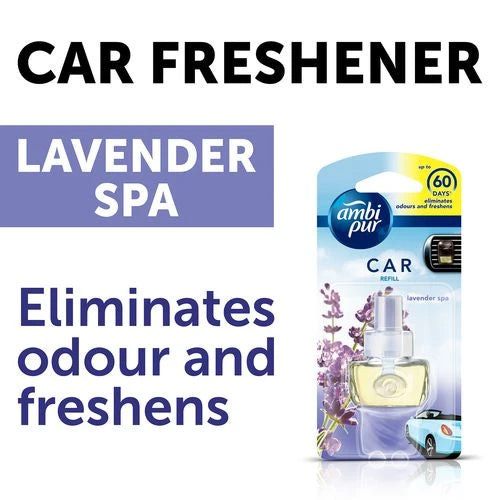 Ambi Pur Refill Car Freshener Lavender Car 7.5ml
