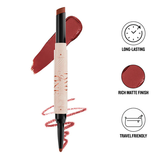 Character Cosmetic Two In One - Lipstick & Lipliner 1.6g