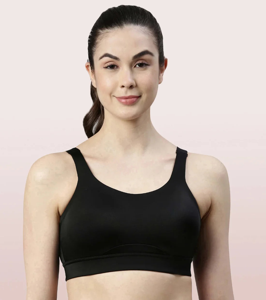Enamor SB18 Convertible Back High Impact Bra - Padded - Wirefree