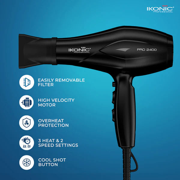 Ikonic Professional Pro 2400 Hair Dryer