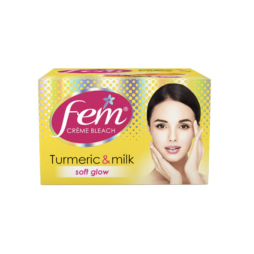 Fem Creme Bleach Turmeric & Milk 24g