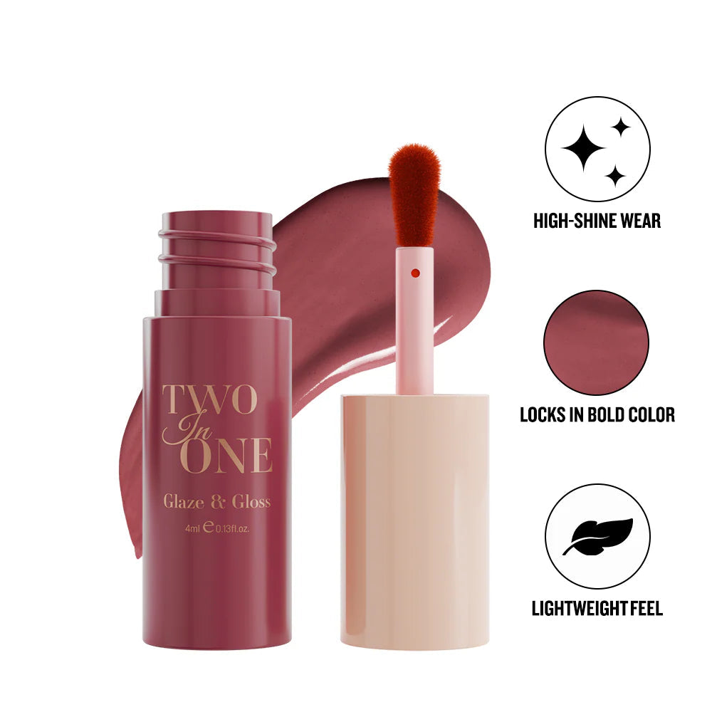 Character Cosmetics Two In One - Glaze & Gloss 4ml