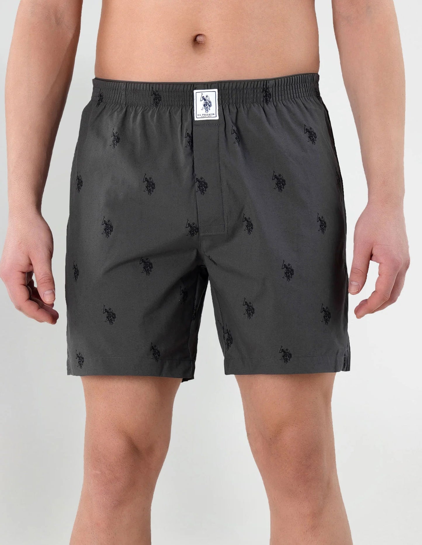 U.S. POLO ASSN. Signature Logo Pure Cotton I021 Boxers - Pack Of 1