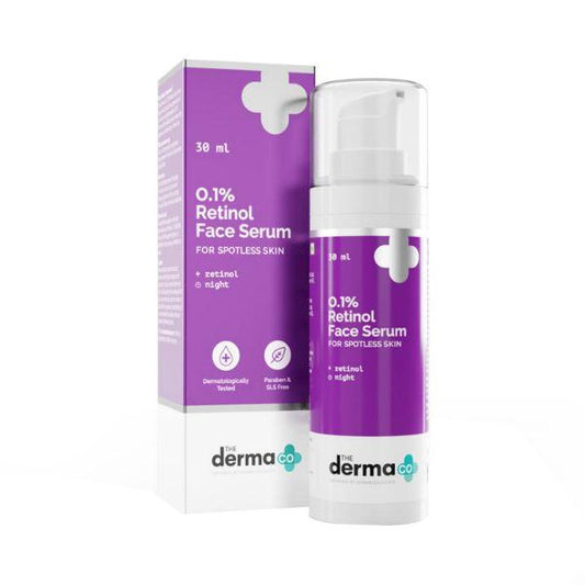 The Derma Co 0.1 Retinol Face Serum 30ml