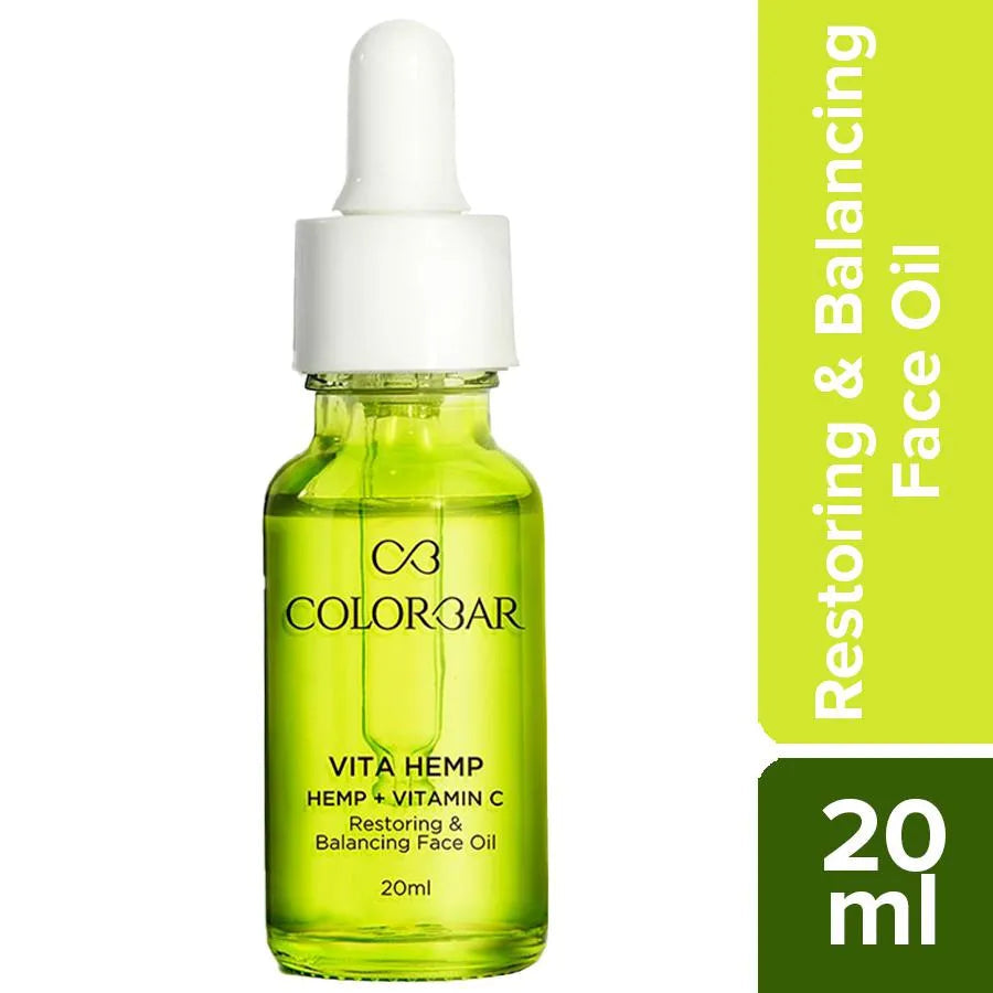 COLORBAR Vita Hemp + Vitamin c Restoring & Balancing Face Oil 20ml