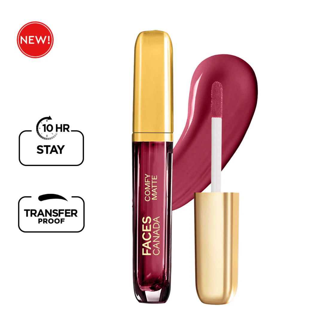 Faces Canada Comfy Matte Liquid Lipstick