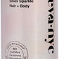 Eva NYC Kweeen Silver Glitter Spray Silver Sparkle Hair + Body 183ml