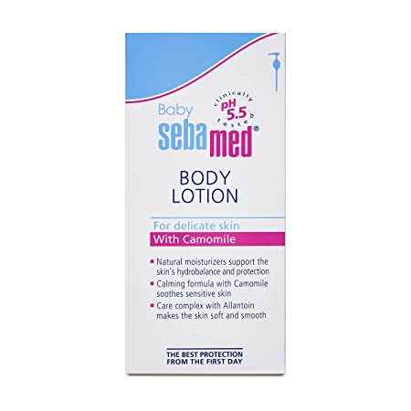 Sebamed Baby PH 5.5 Body Lotion For Delicate Skin With Camomile 400ml