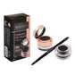 Swiss Beauty 2-In-1 Eyebrow & Gel Eyeliner - Black (7g)